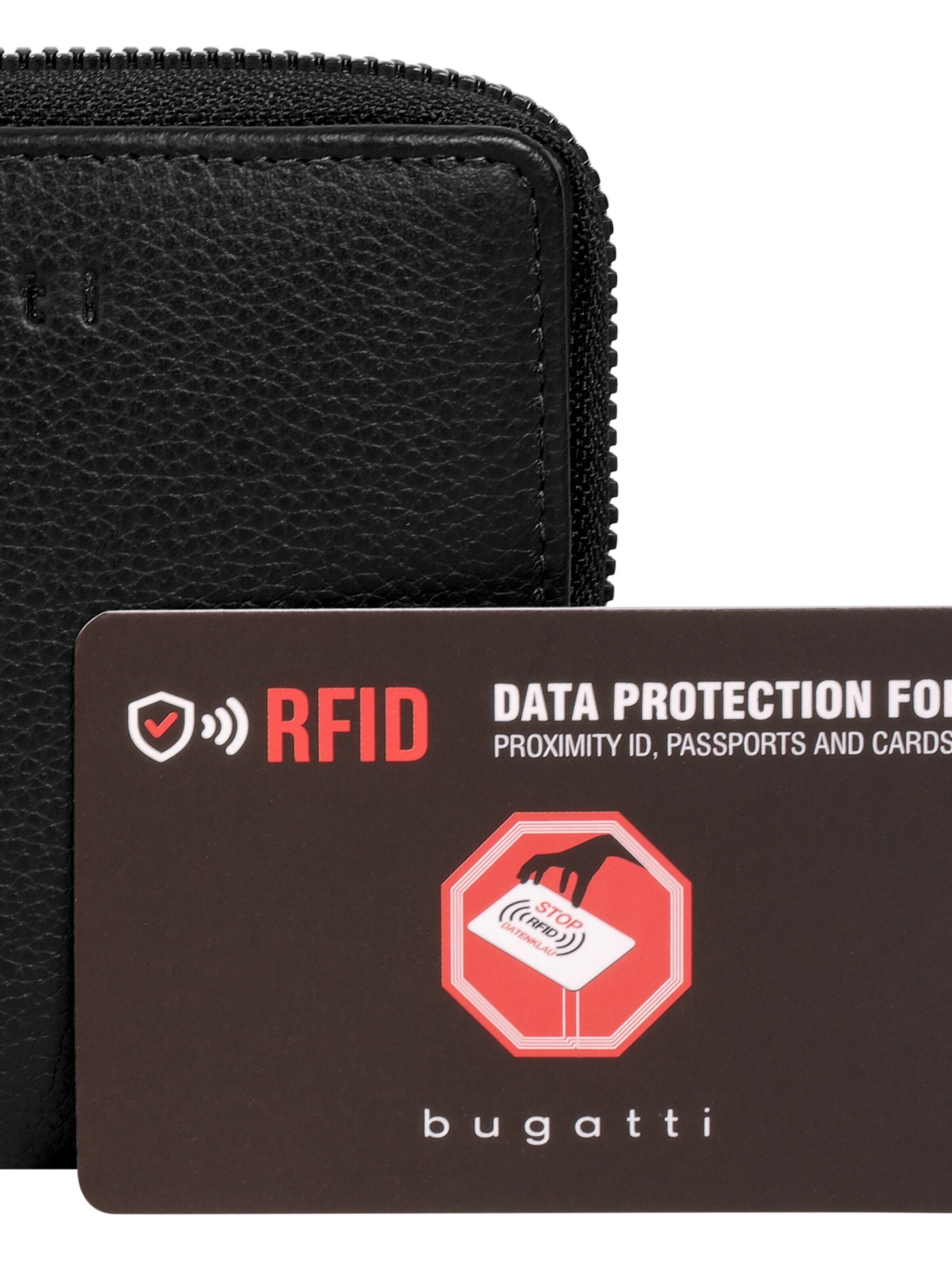 bugatti Wallet 'MIRA' in Black
