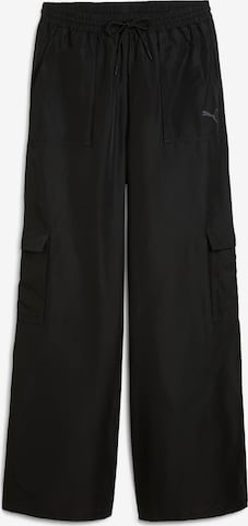juoda PUMA Laisvas Laisvo stiliaus kelnės 'DARE TO MIDNIGHT': priekis