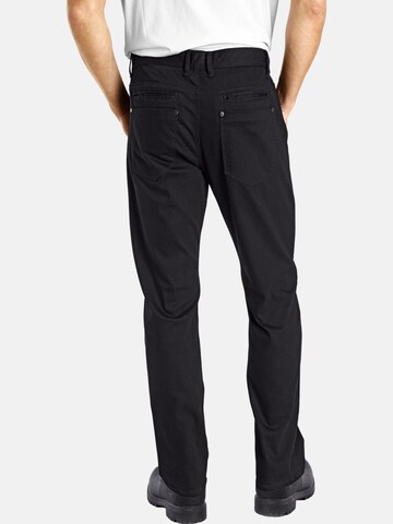 Loosefit Pantalon ' Einar ' Jan Vanderstorm en noir