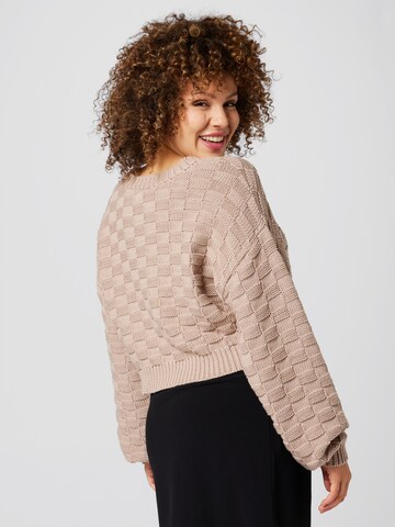 A LOT LESS Sweater 'Doro' in Beige