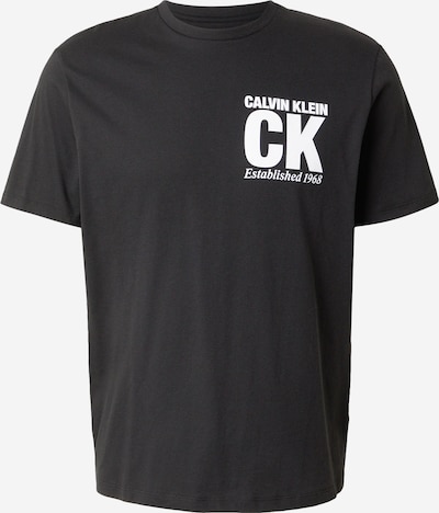 Marškinėliai iš Calvin Klein, spalva – juoda / balta, Prekių apžvalga