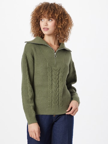 Pimkie Sweater in Green: front