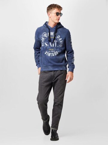 CAMP DAVID Sweatshirt in Blue