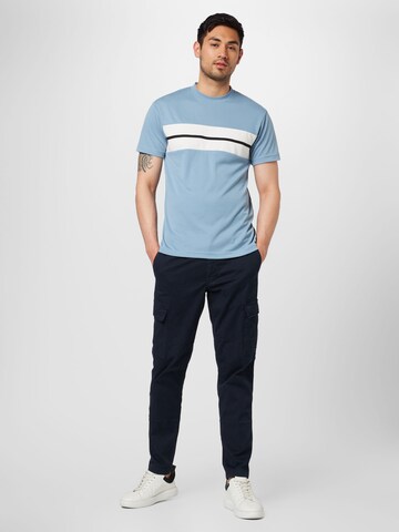 mėlyna BURTON MENSWEAR LONDON Marškinėliai