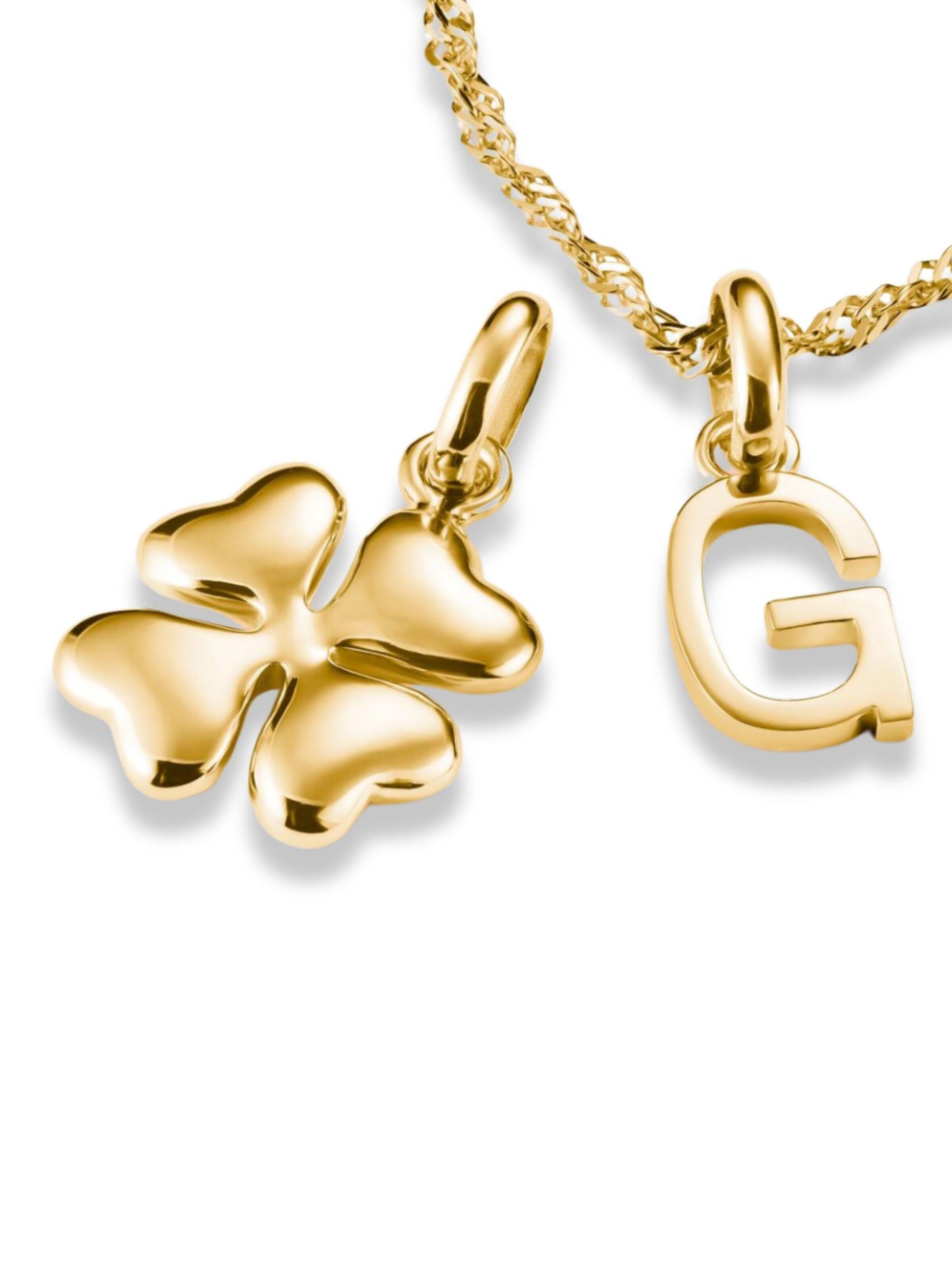 Pendentif 'Lucky Clover' Thomas Sabo en or