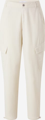Angels Tapered Cargo Pants 'ALMA' in Beige: front