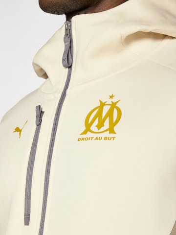 PUMA Sportovní mikina 'OM PUMATECH' – béžová