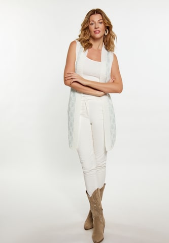 usha FESTIVAL Knitted vest in White