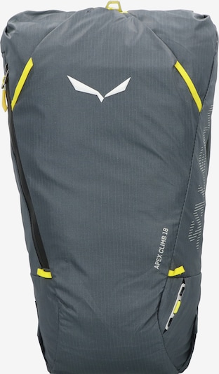SALEWA Sportrugzak 'Apex' in de kleur Neongeel / Grijs / Wit, Productweergave