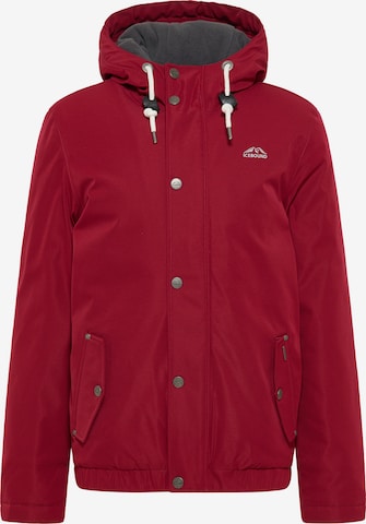 ICEBOUND Performance Jacket in Red: front