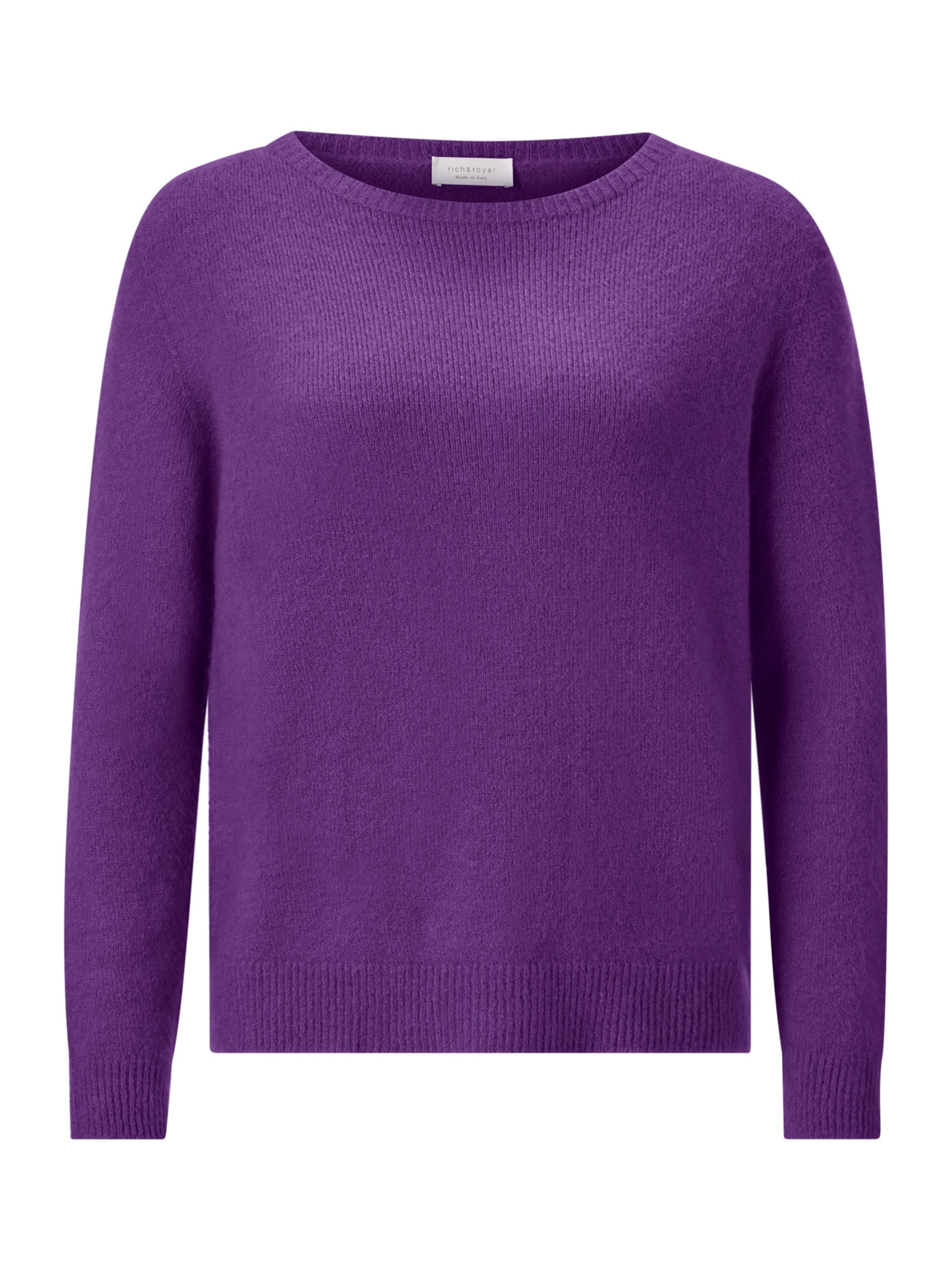 Rich & Royal Sweater in Purple: front