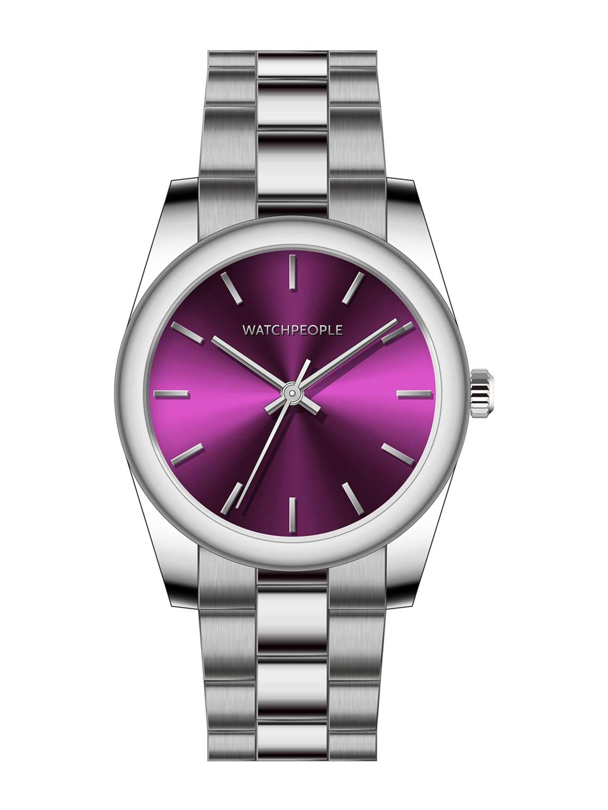 WALTER GROPIUS Analog Watch 'BS AUDREY' in Silver: front
