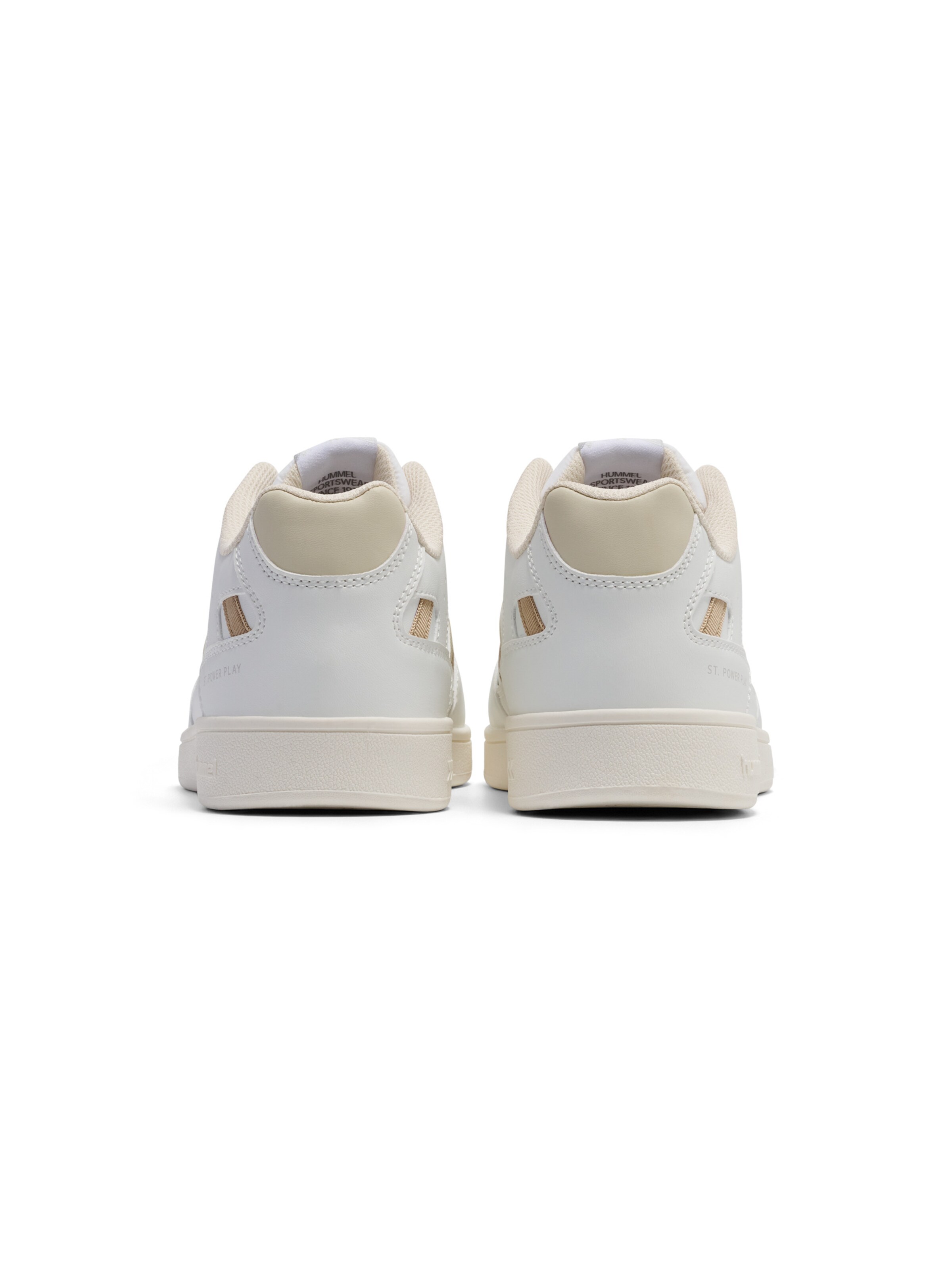Hummel Platform trainers 'St. Power Play' in White