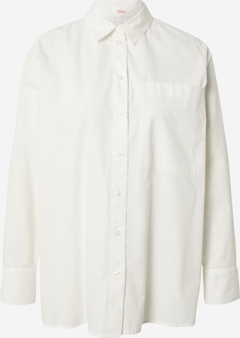 s.Oliver Blouse in White: front