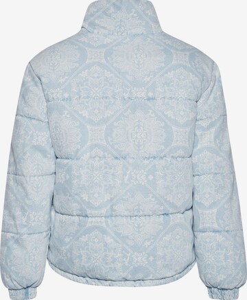 Veste d’hiver 'KW233-025-1' Karl Kani en bleu