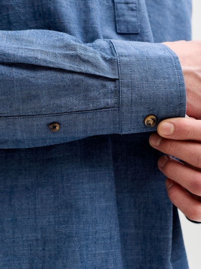 JACK & JONES Button Up Shirt in Blue, Item view