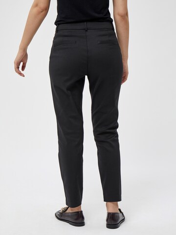 Peppercorn Tapered Chino Pants 'Janika' in Black