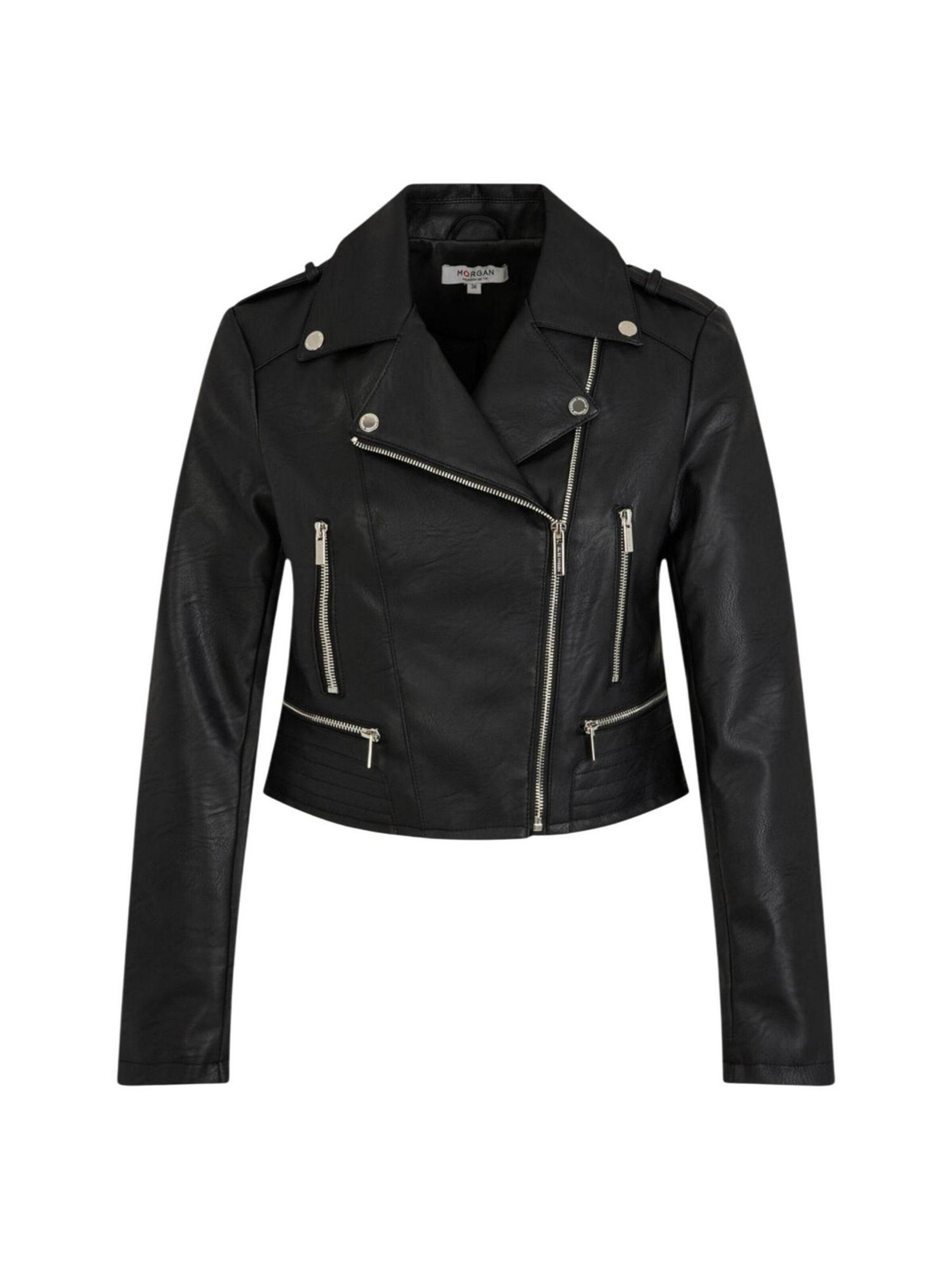 Morgan De Toi - Chaqueta de entretiempo '202-GRAMMO.N' en negro: frente
