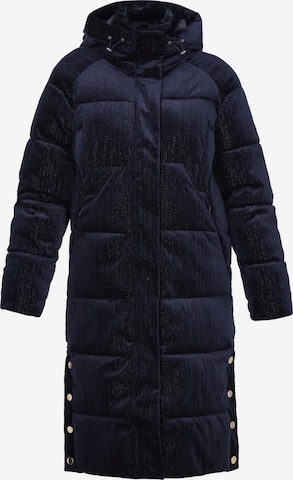 myMo at night Mantel in Blau: Vorderseite