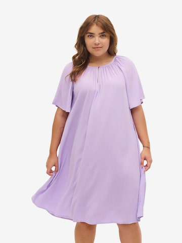 Zizzi Kleid 'Erose' in Lila