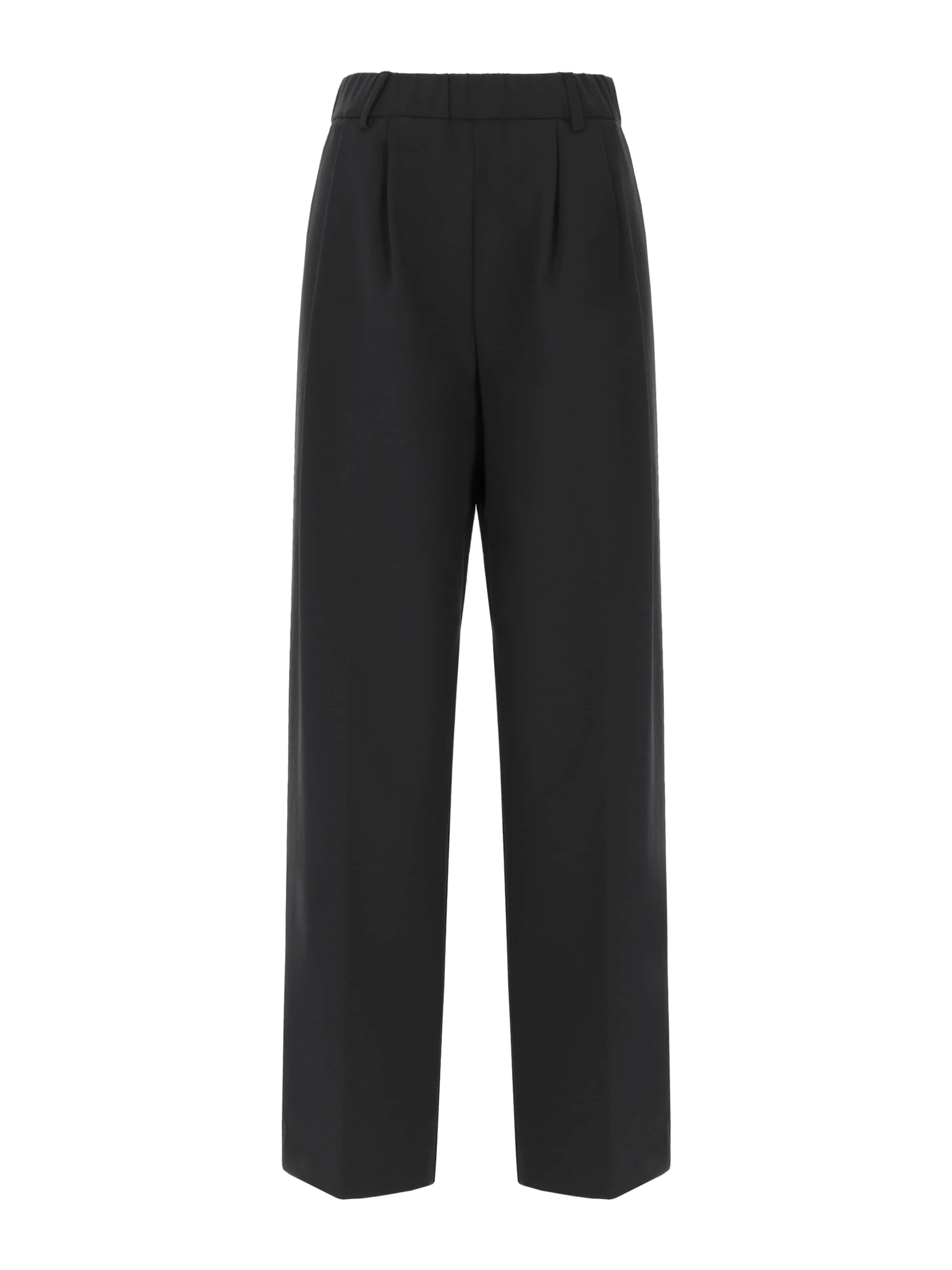 Distretto12 Pleat-Front Pants 'Milano' in Black, Item view
