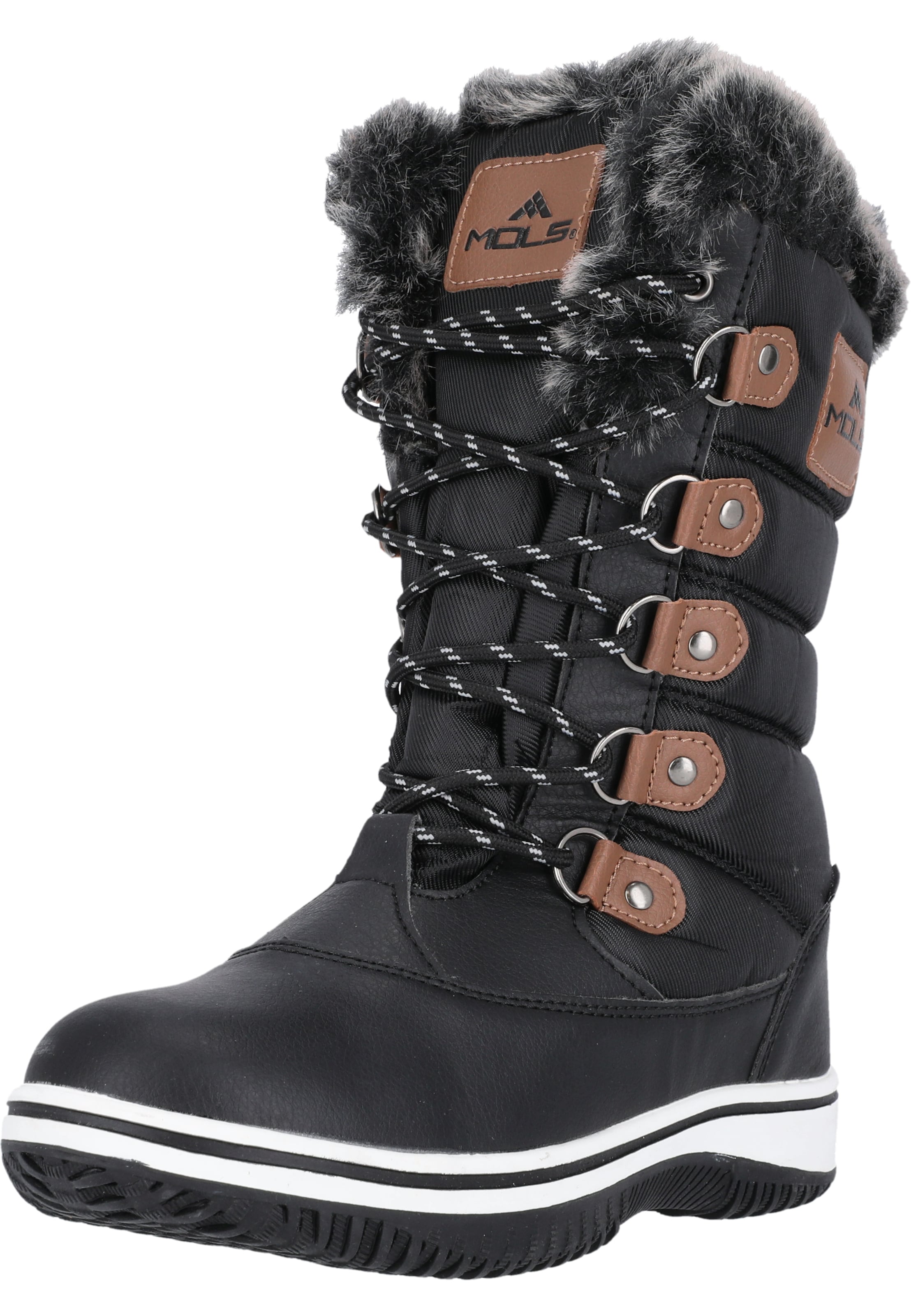 Mols Boots 'Enfield' in Zwart: voorkant