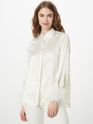 Camicia da donna di Misspap in beige: frontale