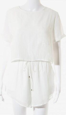 Sabo Jumpsuit in S in White: front