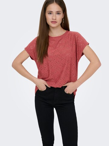 ONLY Shirt 'ONLMilla' in Red