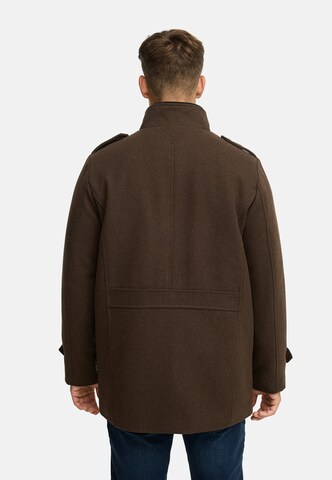 Manteau mi-saison 'Brandon' INDICODE JEANS en marron