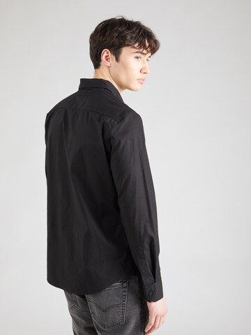 LEVI'S ® Slim Fit Hemd 'Battery' in Schwarz