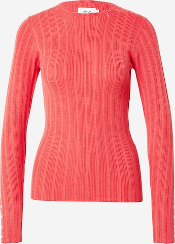 ONLY Sweater 'DIMA' in Red: front