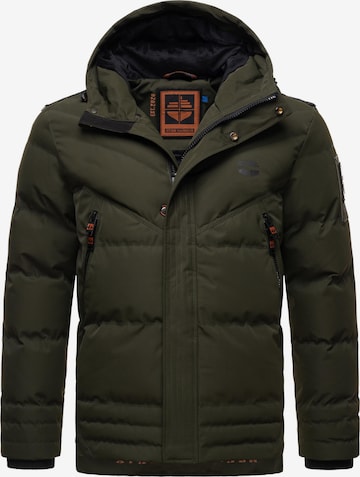 Veste d’hiver 'Romaan' STONE HARBOUR en vert