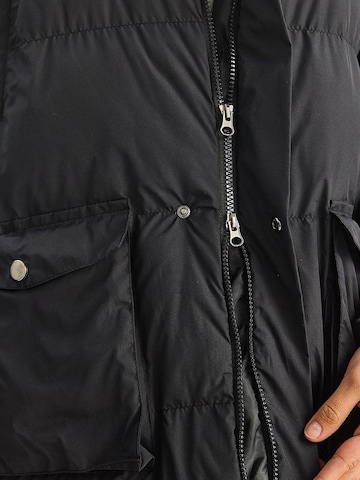 Manteau d’hiver Bianco Lucci en noir