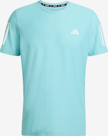 T-Shirt fonctionnel 'Own The Run' ADIDAS PERFORMANCE en bleu : devant