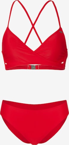 Bikini 'Baay Maoi' di O'NEILL in rosso: frontale