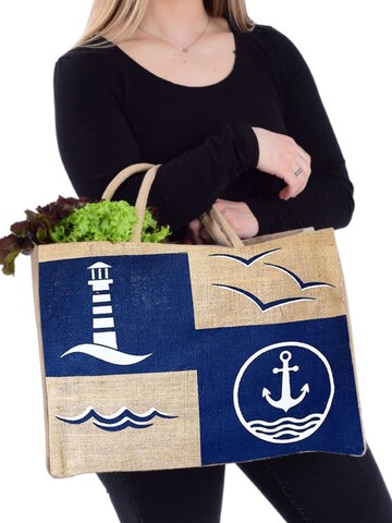 DOMELO Strandtasche 'Domelo' in Beige