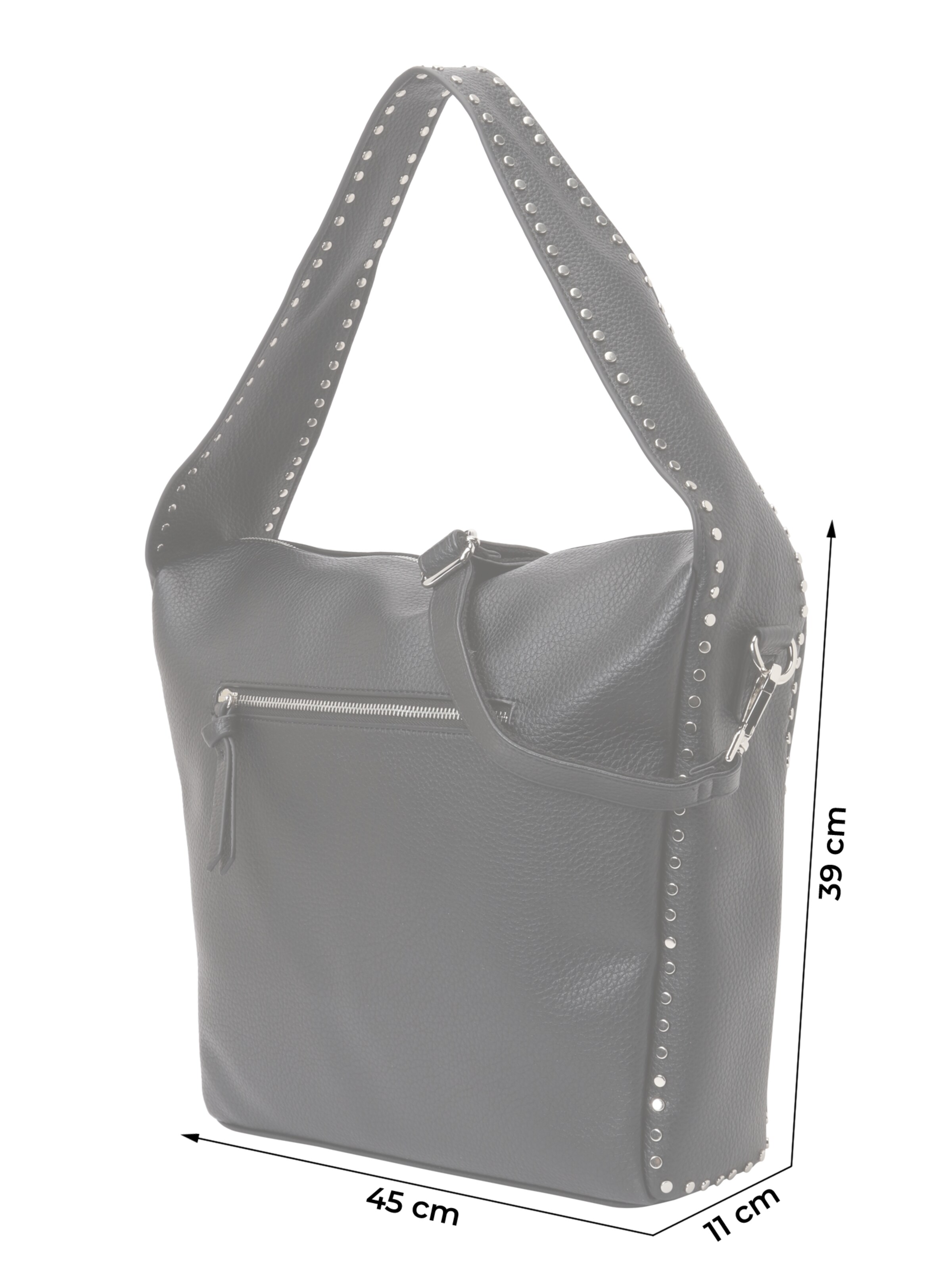 FREDsBRUDER Shoulder bag 'Feel wild' in Black