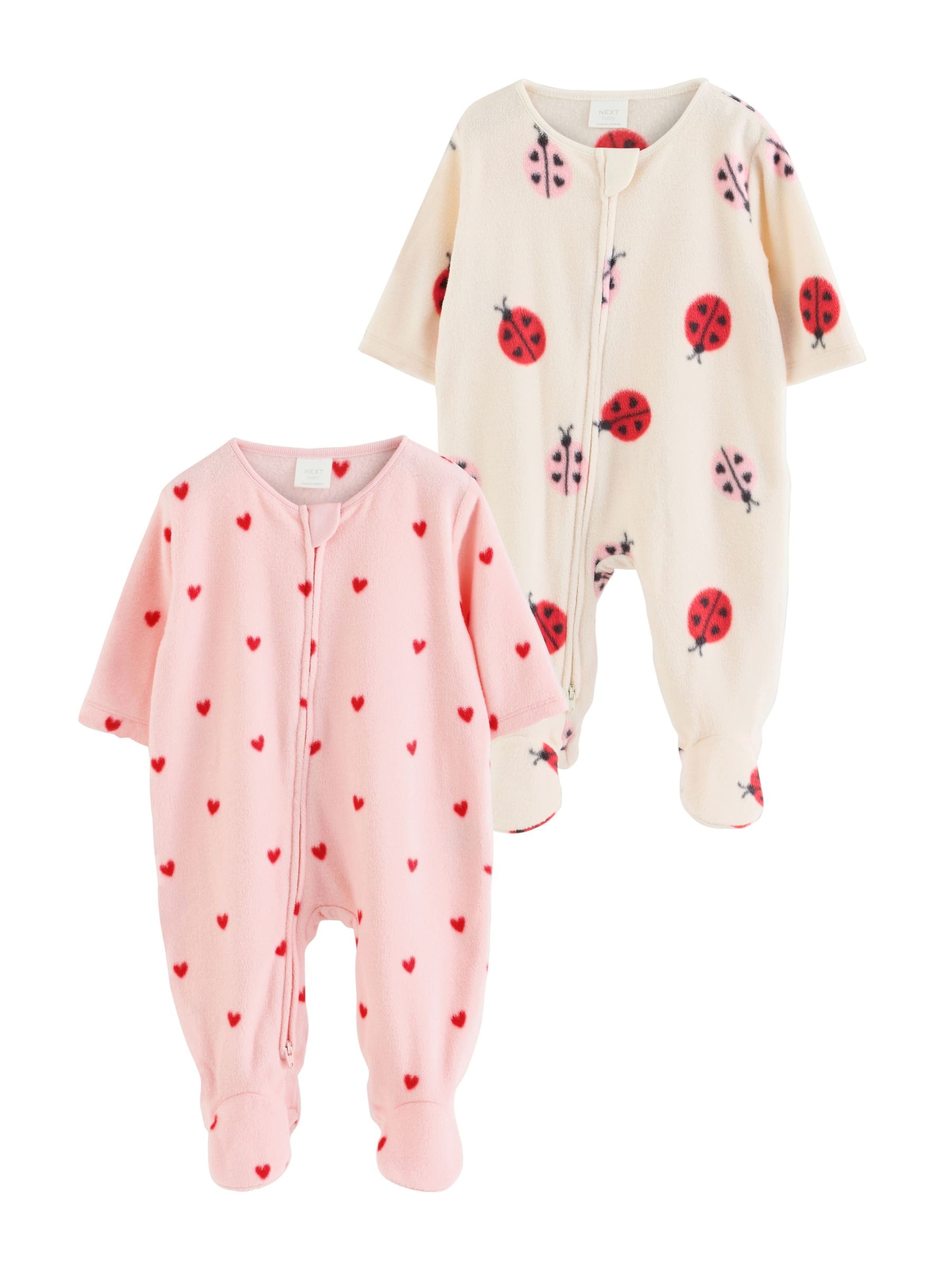 Next - Pijama en beige: frente