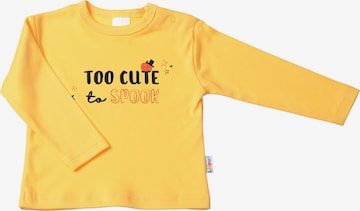 LILIPUT Niedliches Langarmshirt mit 'TOO CUTE To Spook'-Print in Gelb: predná strana