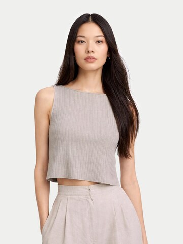 GOBI Cashmere - Pullover em cinzento: frente