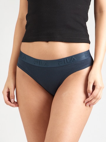 zils FILA Biksītes: no priekšpuses