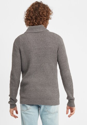 !Solid Strickpullover 'Mapari' in Grau