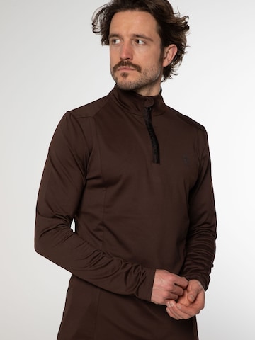 PROTEST Sportsweatshirt 'WILL' in Braun