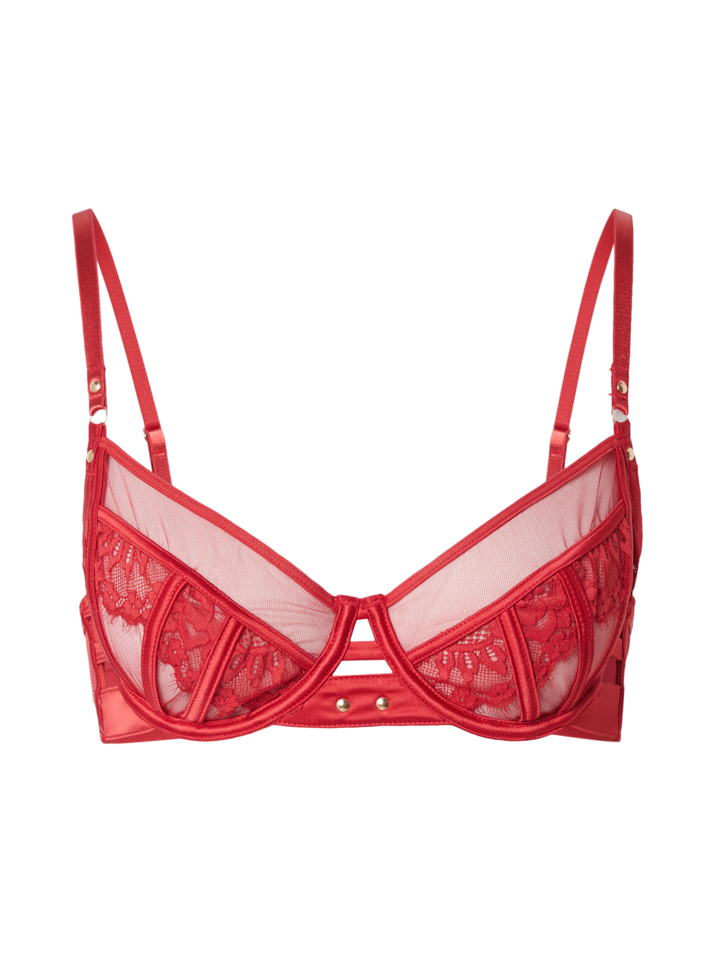 Hunkemöller T-shirt Bra 'Sable Uf' in Red: front