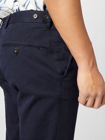 Regular Pantalon chino 'Danwick' Oscar Jacobson en bleu