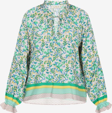 Gaya Блузка 'Fashion Look' в Зеленый: спереди