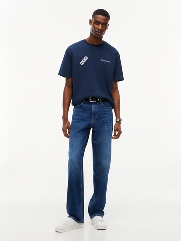 Tommy Jeans T-shirt i blå