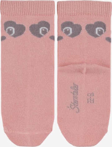 STERNTALER Socken 'Panda' in Lila