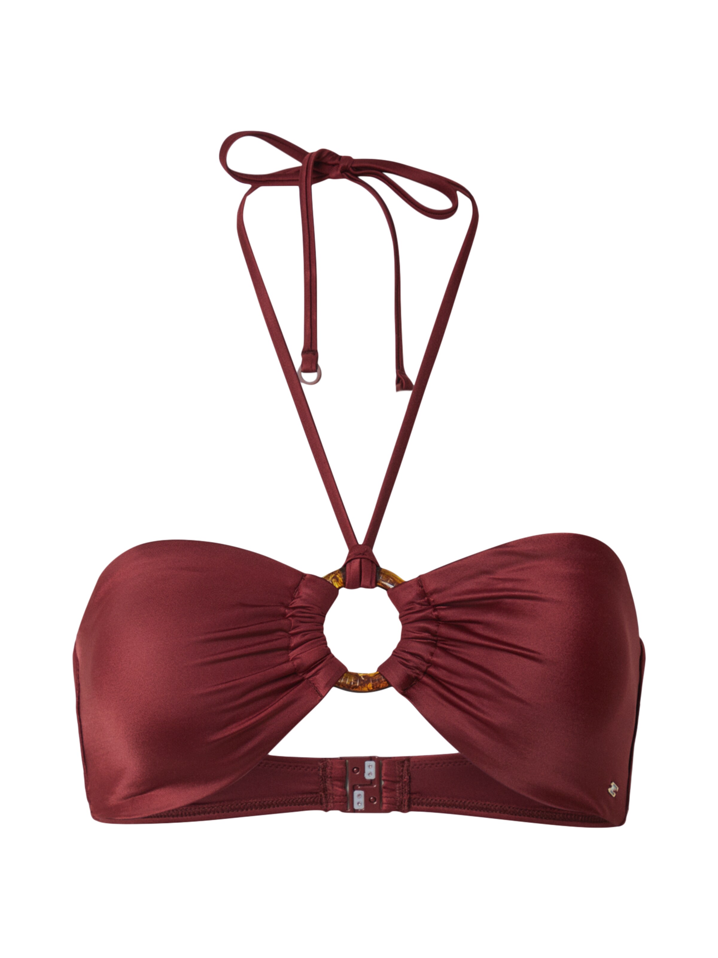 Tommy Hilfiger Underwear Hauts de bikini en bordeaux, Vue avec produit